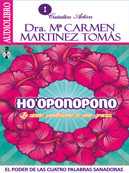 Detalles del título Hooponopono de Maria Carmen Martinez Tomás - Disponible